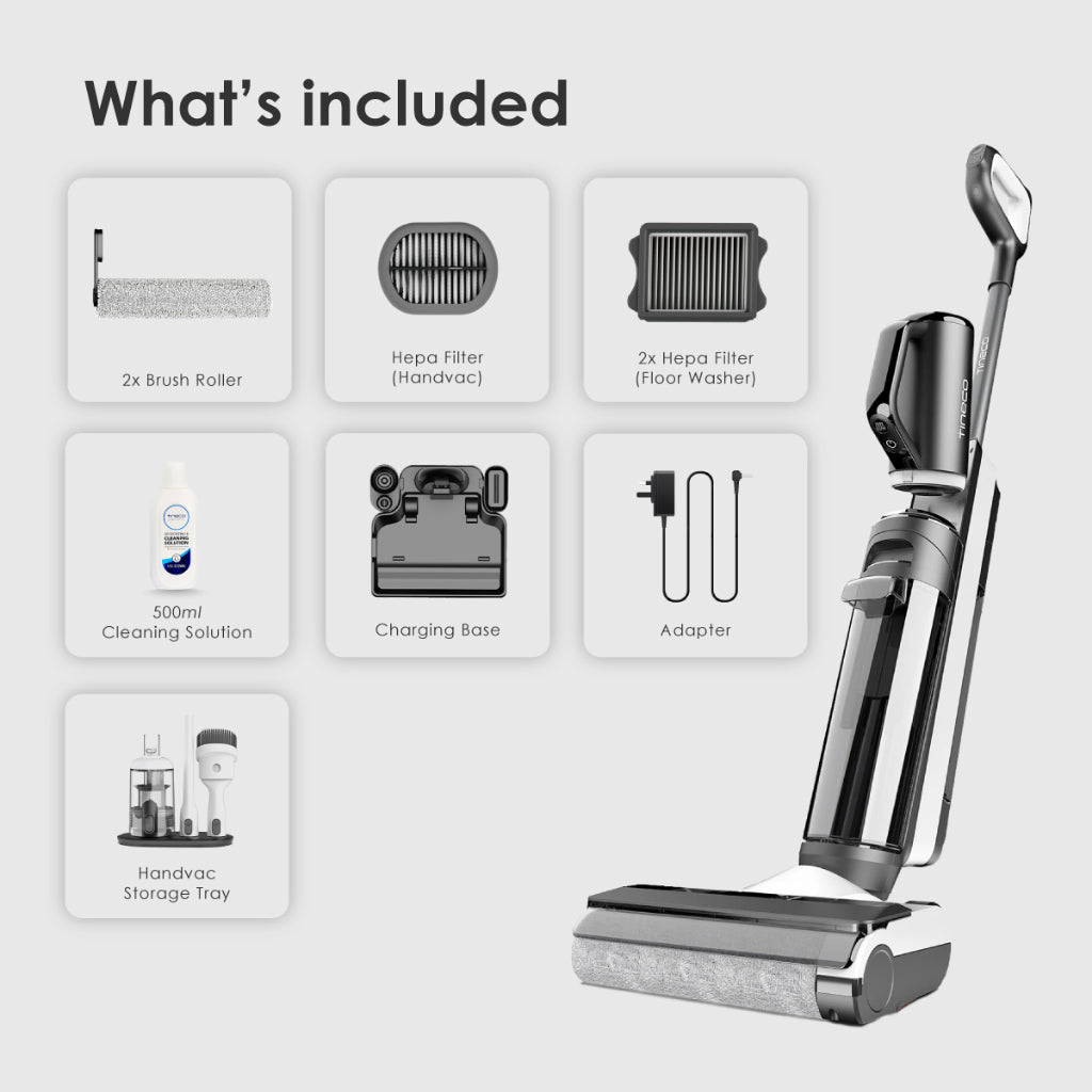 TINECO  Floor One S5 Combo 智能幹濕兩用洗地機 吸塵機 TINECO  Floor One S5 Combo 智能幹濕兩用洗地機 吸塵機